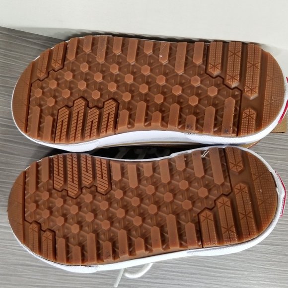 Vans Kids Sk8 Hi MTE 1 Skate Shoe  Brown / Plaid Suede, Little Kid Size 11 - Picture 11 of 13